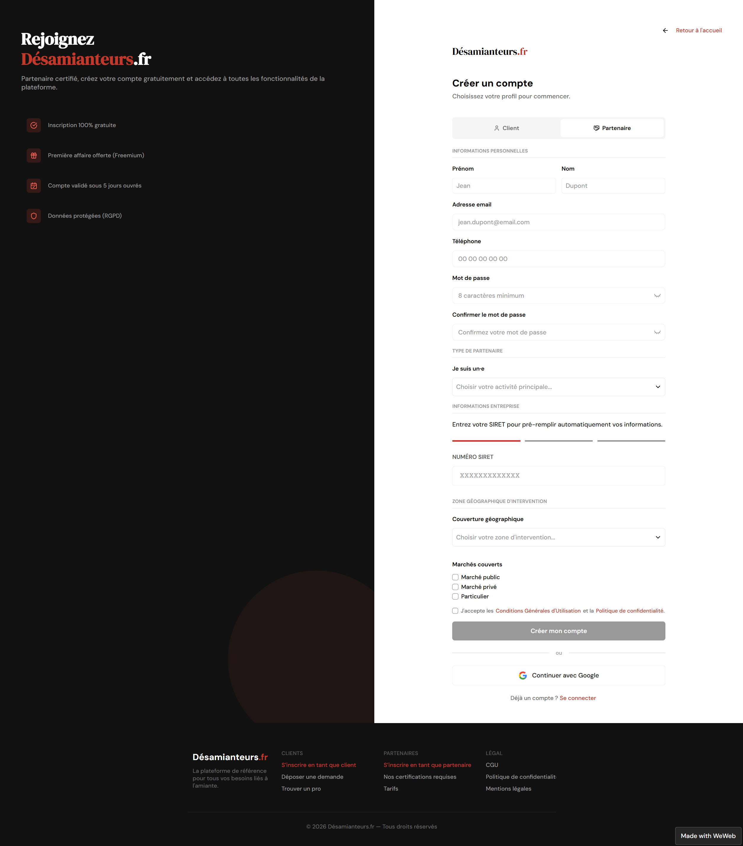 Onboarding PRO