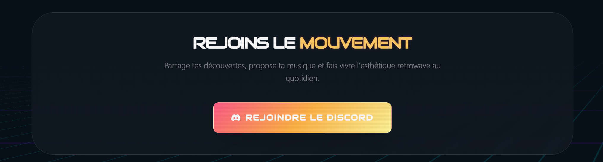 Sunwave Hub — Rejoindre le Discord